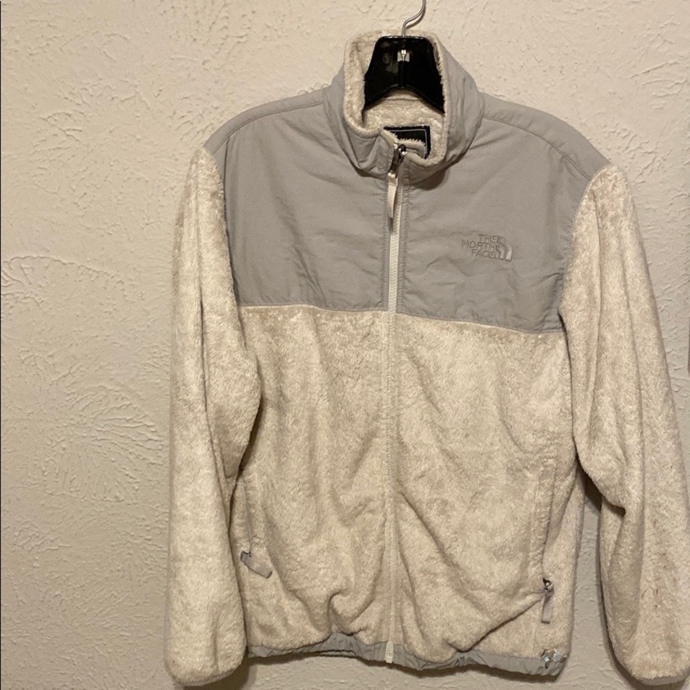 NorthFace Off-White XL Girls Jacket